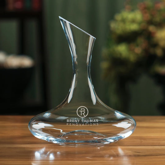 Engraved Crystal Carafe / Decanter ~ Captain - Personalized Engraved Gifts