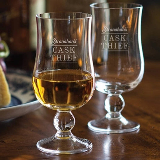 custom whiskey taster glasses engraved with logo