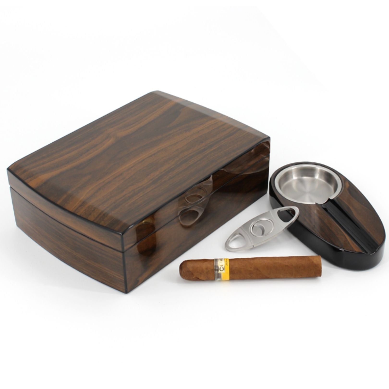 cigar humidor, ashtray cutter