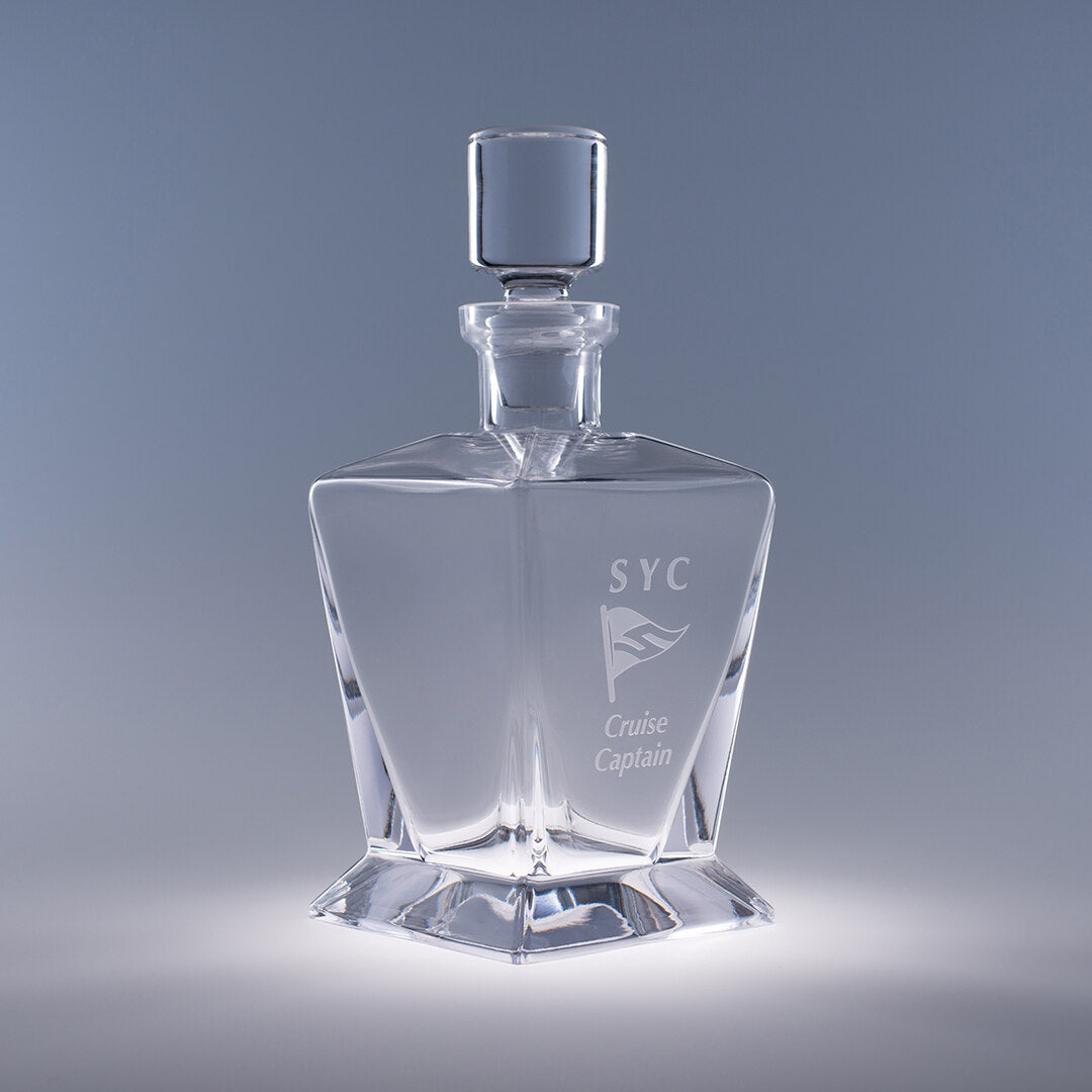 Personalized Crystal Spirit Decanter ~ Margrave - Personalized Engraved Gifts