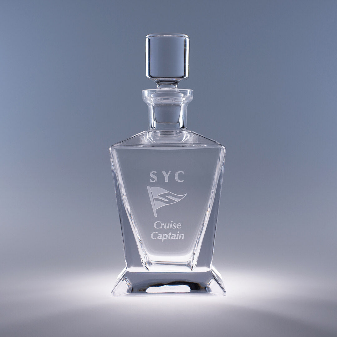 Personalized Crystal Spirit Decanter ~ Margrave - Personalized Engraved Gifts