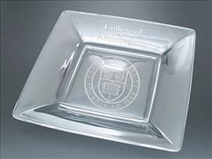 Personalized Glass Square Plates - Personalized Engraved Gifts