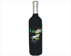 Engraved Wine Bottles - Manor Horse - Personalized Engraved Gifts