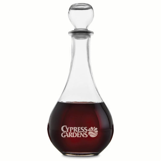 Engraved Glass Decanter ~ Belissimo - Personalized Engraved Gifts