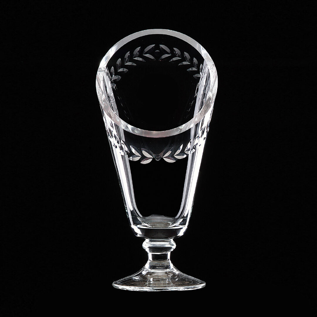 Engraved Crystal Laurel Trophy Cup ~ Oxford - Personalized Engraved Gifts