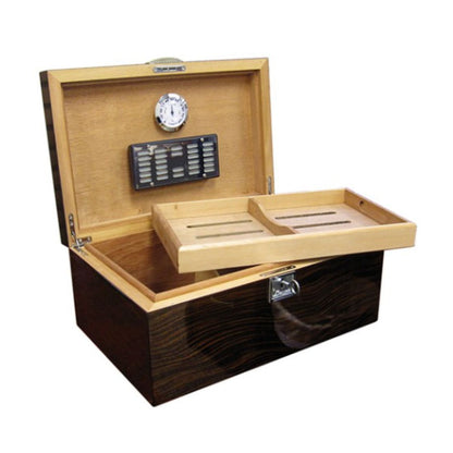 Desktop Humidor Individually Personalized ~ Ebony - Personalized Engraved Gifts