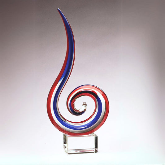 Red, White & Blue Engraved Award